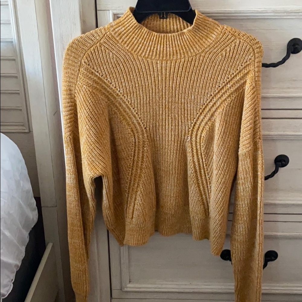 Orange sweater